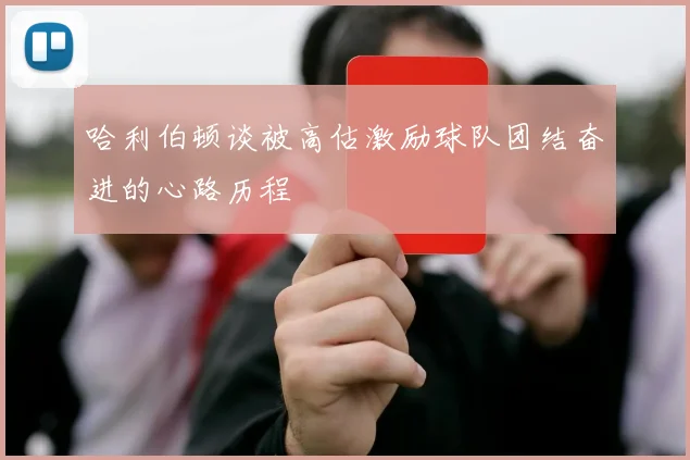 哈利伯顿谈被高估激励球队团结奋进的心路历程